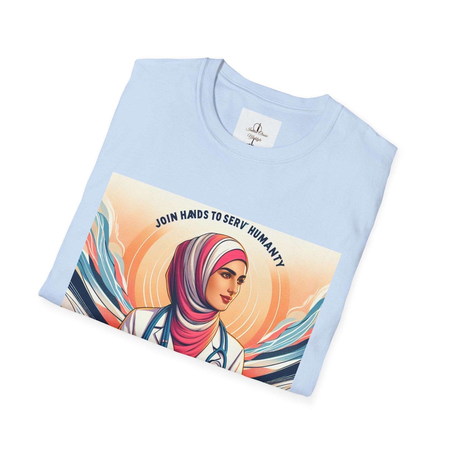 Motivational Doctor Women T-Shirt/ 15-55/ profession enthusiasts/ hijab lovers