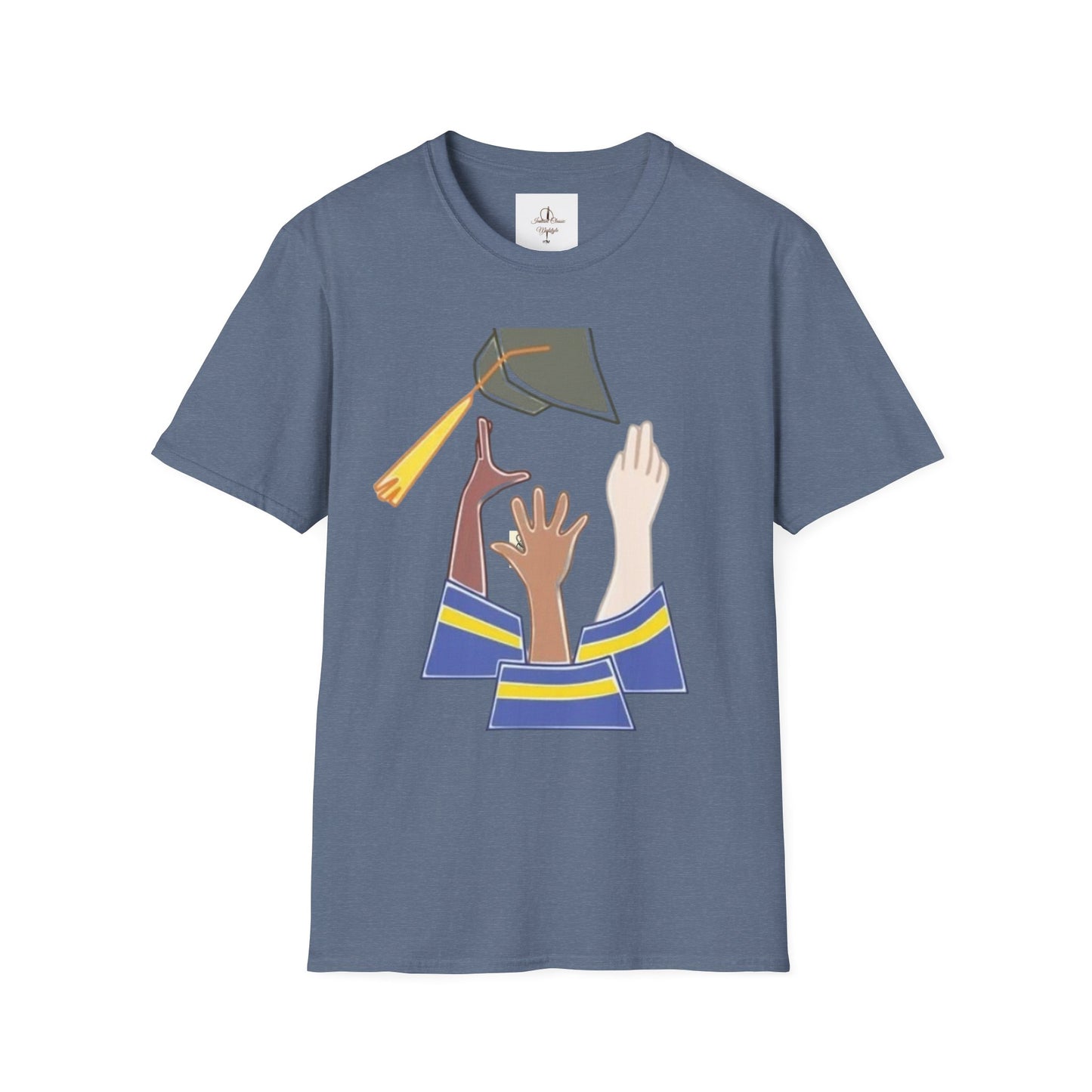 Doctor Graduation Unisex T-Shirt/ Best doctor in town/ Men / women Heather Indigo