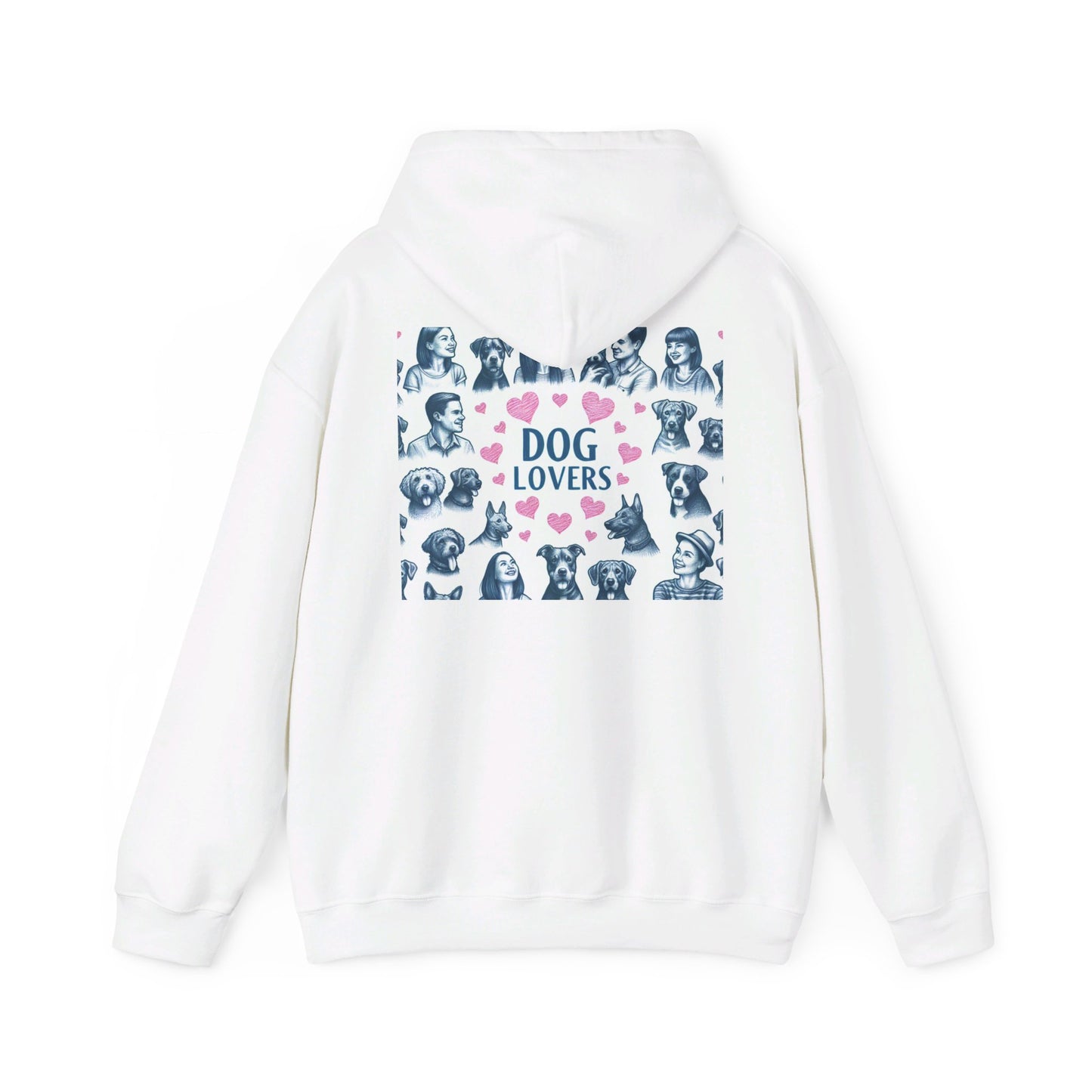 Blue Eyes Dog Unisex Hoodie