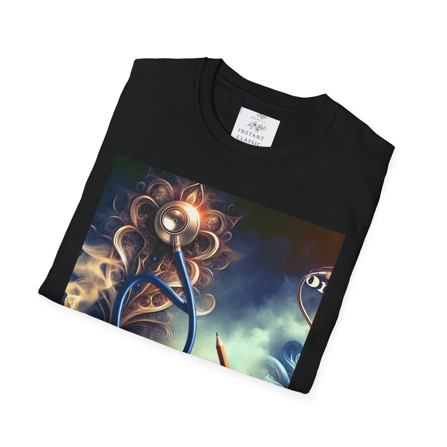 Unisex Softstyle T-Shirt, Doctor on duty/ artistic design/ 15-55 years/