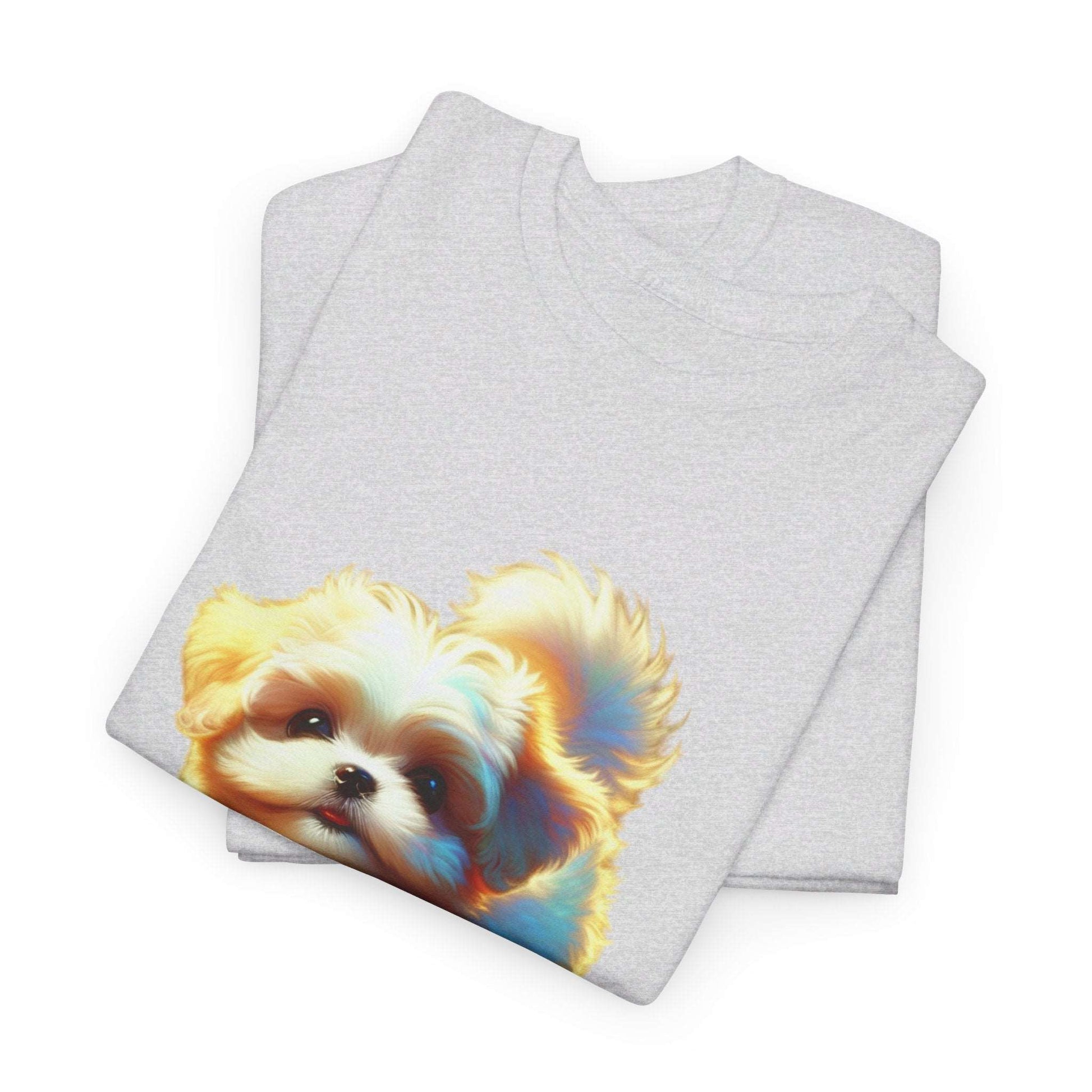 Unisex Heavy Cotton Tee/ Dog/ Pet lover/ Men/ Women/ 15 years and above/ Plus sizes available/ stylish/ vibrant/ Best gift for Dog lovers