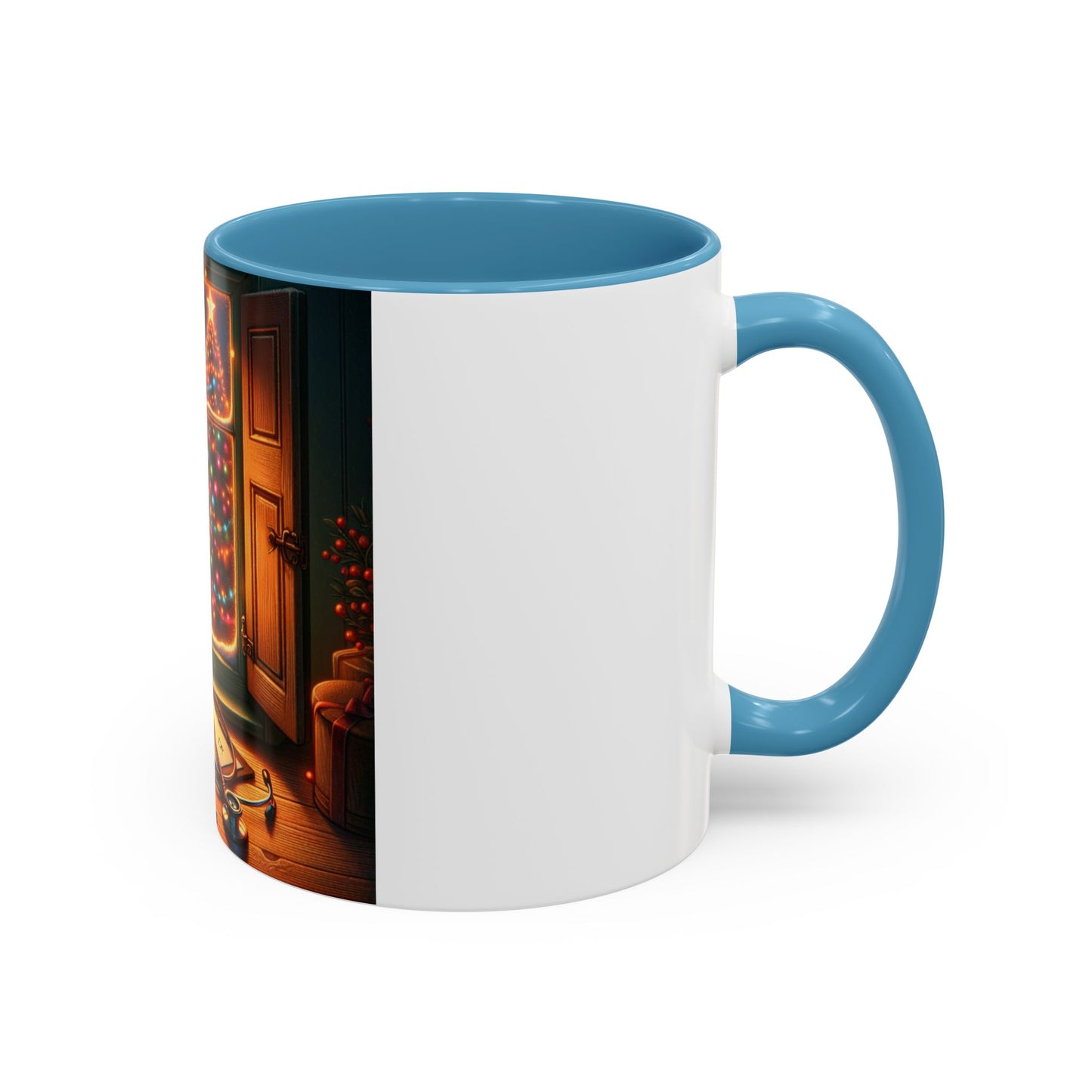 Doctor Theme Coffee Mug (11, 15oz) - Vintage Christmas Tree Design, Christmas Gift for On Duty Doctors