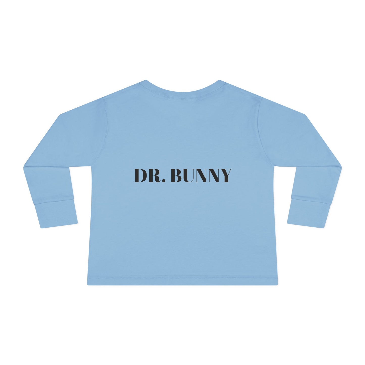 Toddler Long Sleeve Tee with Dr Bunny Design, 2-8 Years