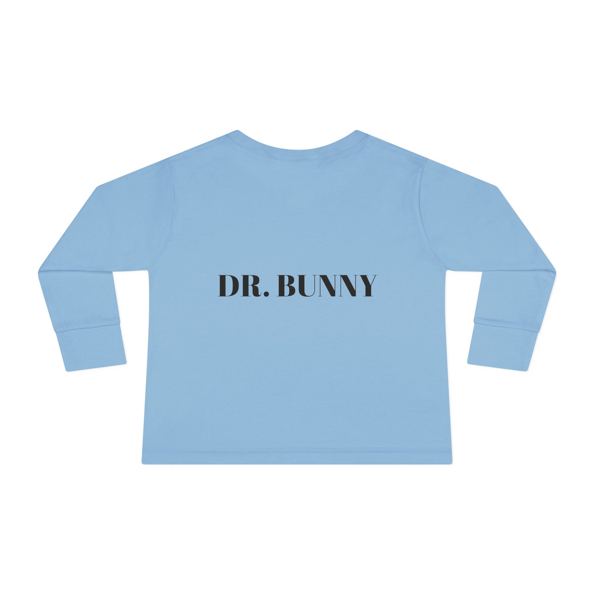 Toddler Long Sleeve Tee with Dr Bunny Design, 2-8 Years