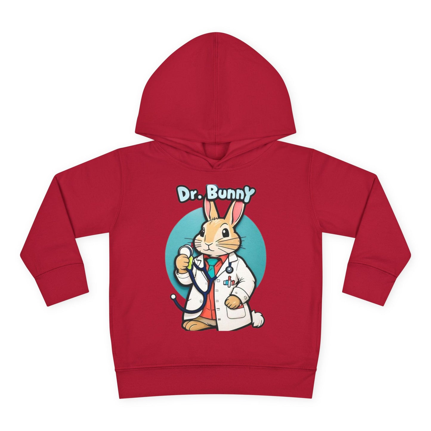 Toddler Fleece Hoodie Dr Bunny Inspirational Kids Pullover