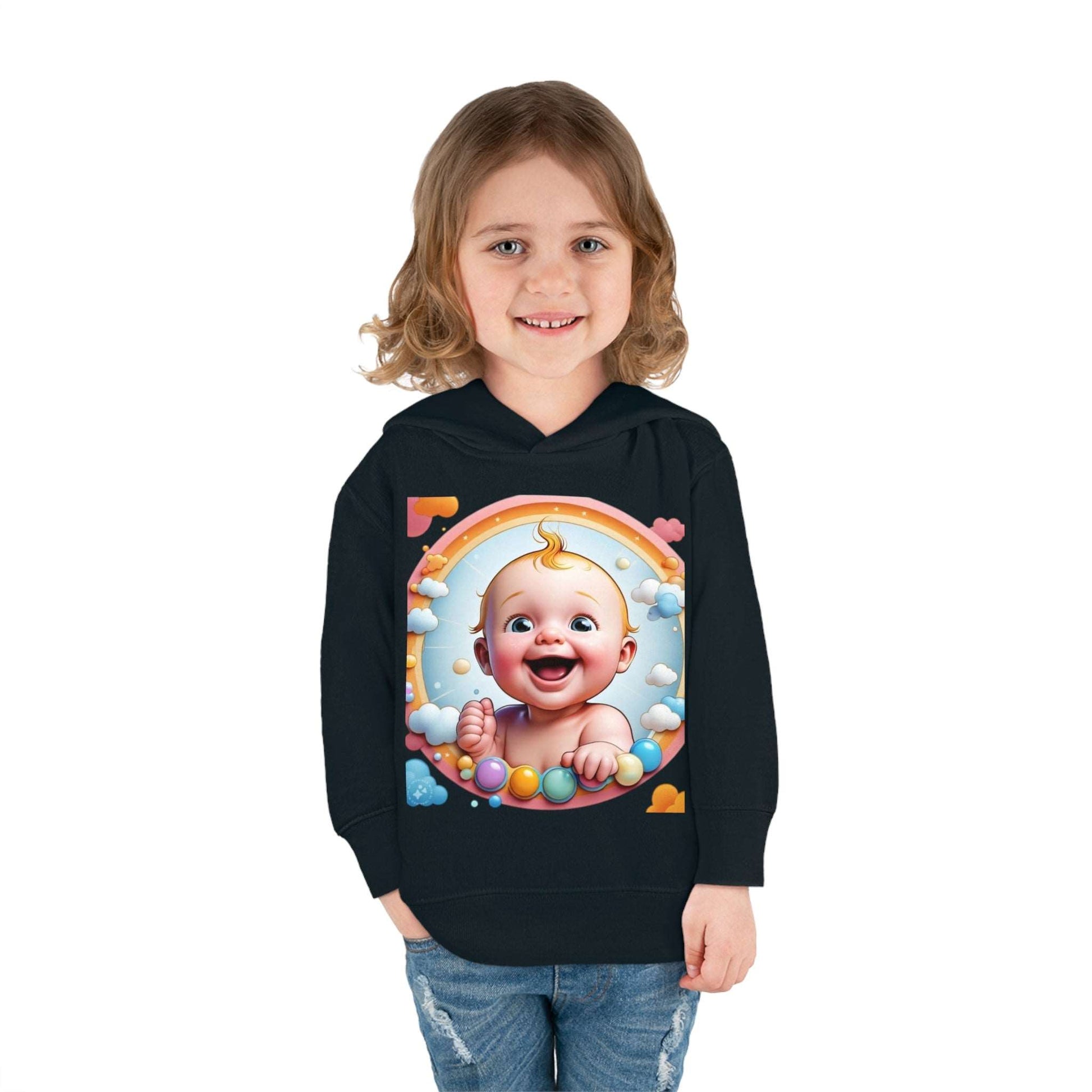 Kids Love Babies Toddler Hoodie Collection, Cozy Fun Wear 2-6 Years