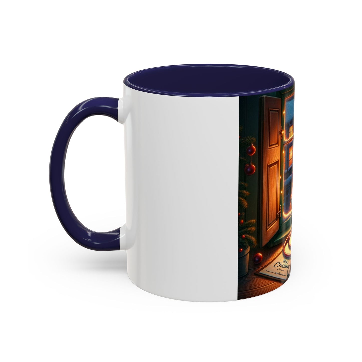 Doctor Theme Coffee Mug (11, 15oz) - Vintage Christmas Tree Design, Christmas Gift for On Duty Doctors