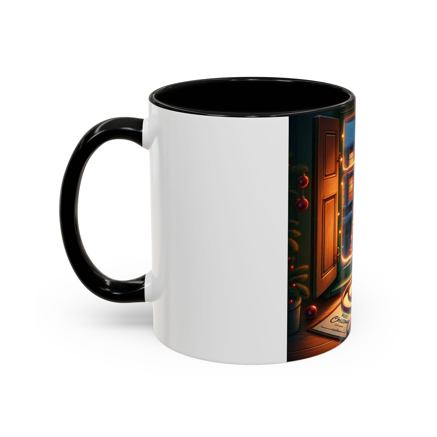 Doctor Theme Coffee Mug (11, 15oz) - Vintage Christmas Tree Design, Christmas Gift for On Duty Doctors