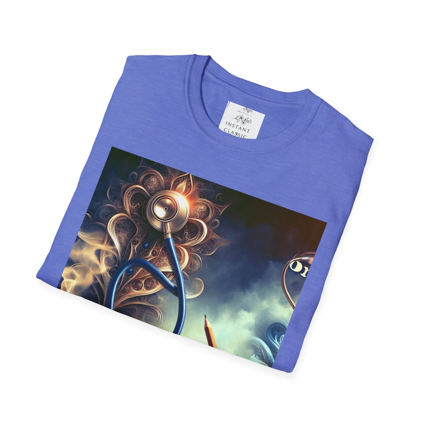 Unisex Softstyle T-Shirt, Doctor on duty/ artistic design/ 15-55 years/