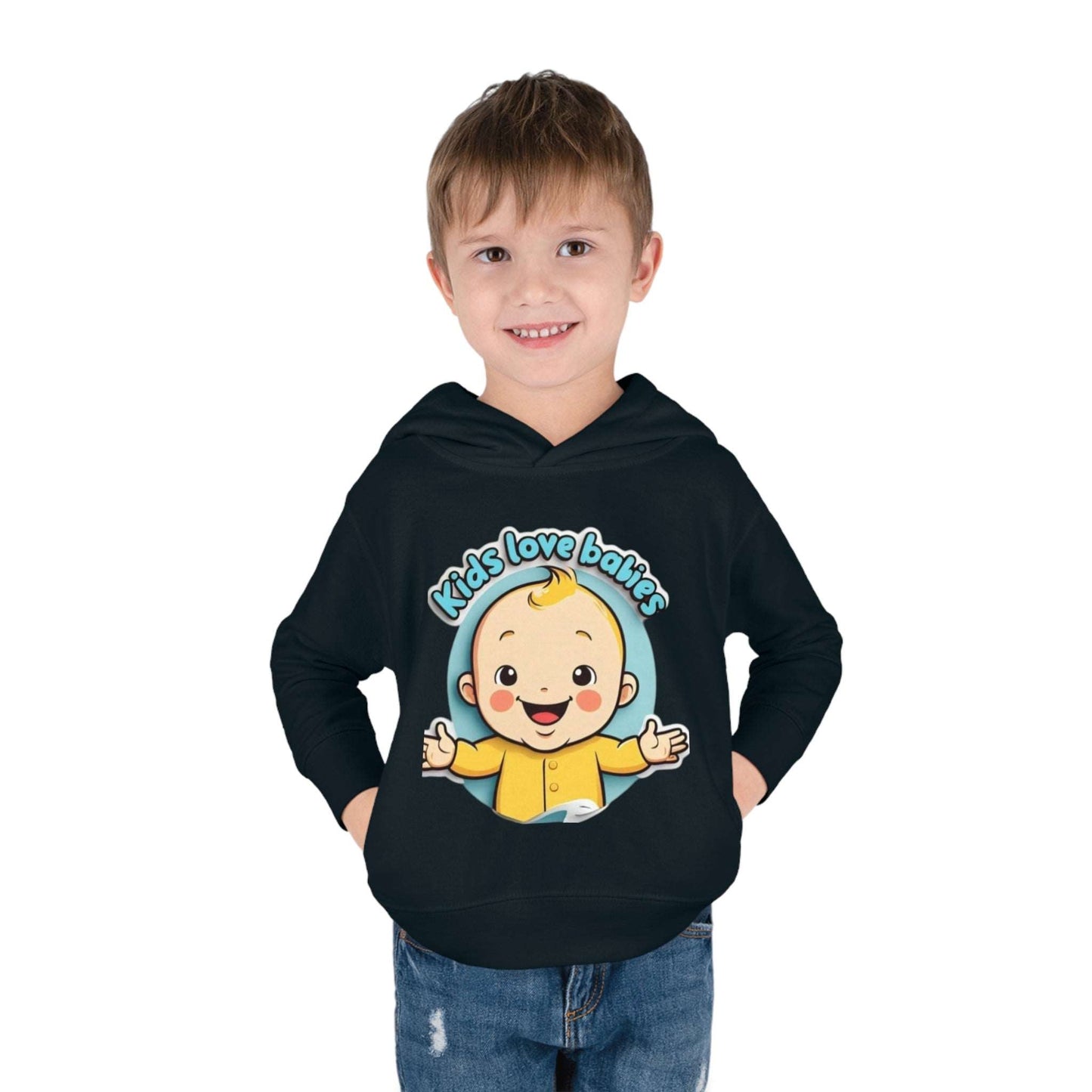 Kids Love Babies Toddler Hoodie