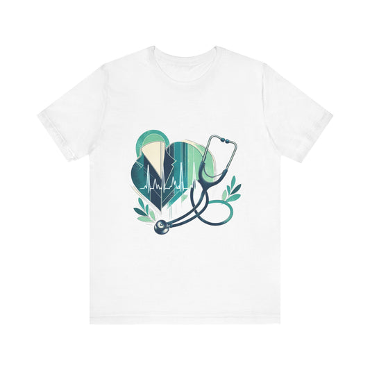 Unisex Jersey Short Sleeve Tee/gift for doctors/ best doctor in town/ 15-55 years/ Men/ Women White