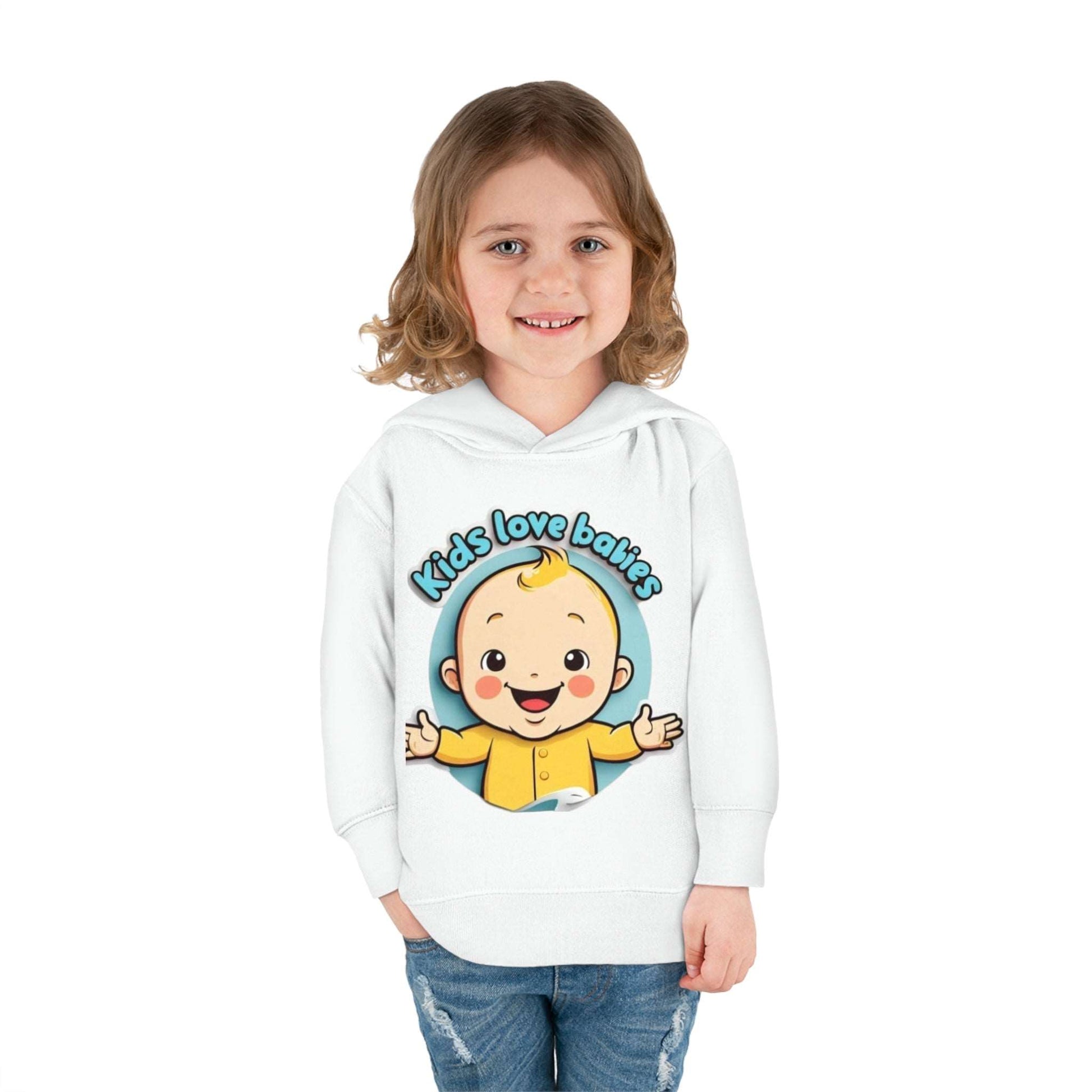 Kids Love Babies Toddler Hoodie