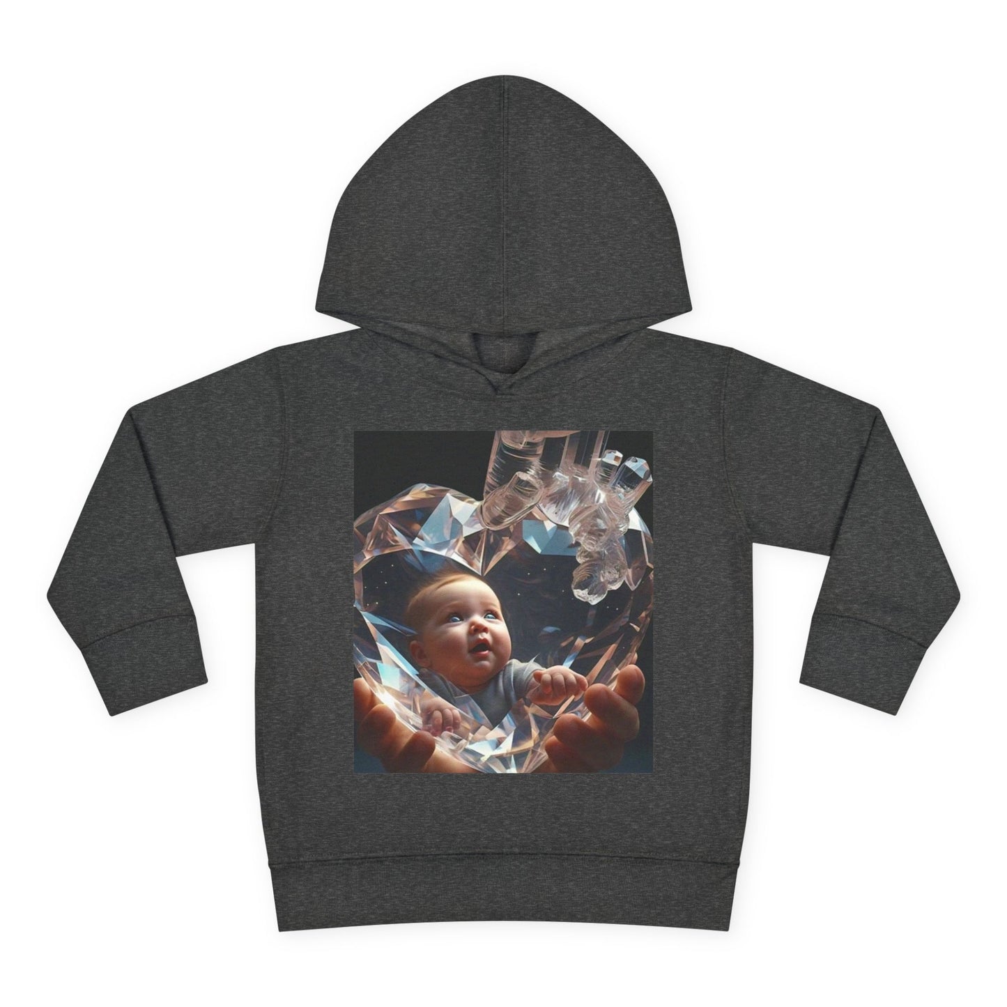 Kids Love Babies, Toddler Pullover Fleece Hoodie, unique winter collection, 2-6 years,