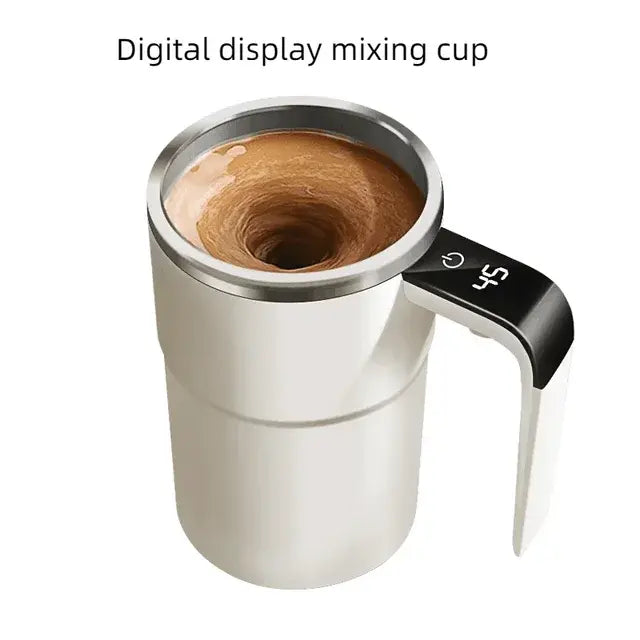 Mini Electric Self Mixing Coffee Mug/ Best for school, office/ Best value for money/ Gift Digital Display Cup