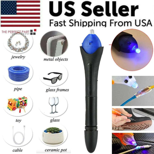 5 Second Fix Pen UV Light Repair Glue Refill Liquid Welding Multi-Purpose Kit/ Home essential/ Fast shipping from USA/ Affordable